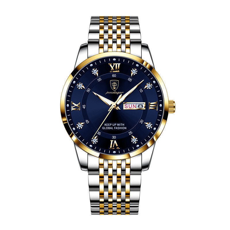 Bridger Watch Waterproof - Zariar.comBridger Watch Waterproofשעון ידZariar.comZariar.comCJSY129895705EVsilver gold blueBridger Watch Waterproof