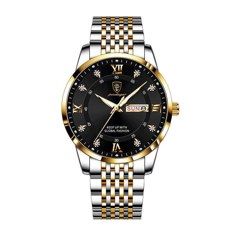 Bridger Watch Waterproof - Zariar.comBridger Watch Waterproofשעון ידZariar.comZariar.comCJSY129895706FUsilver gold blackBridger Watch Waterproof