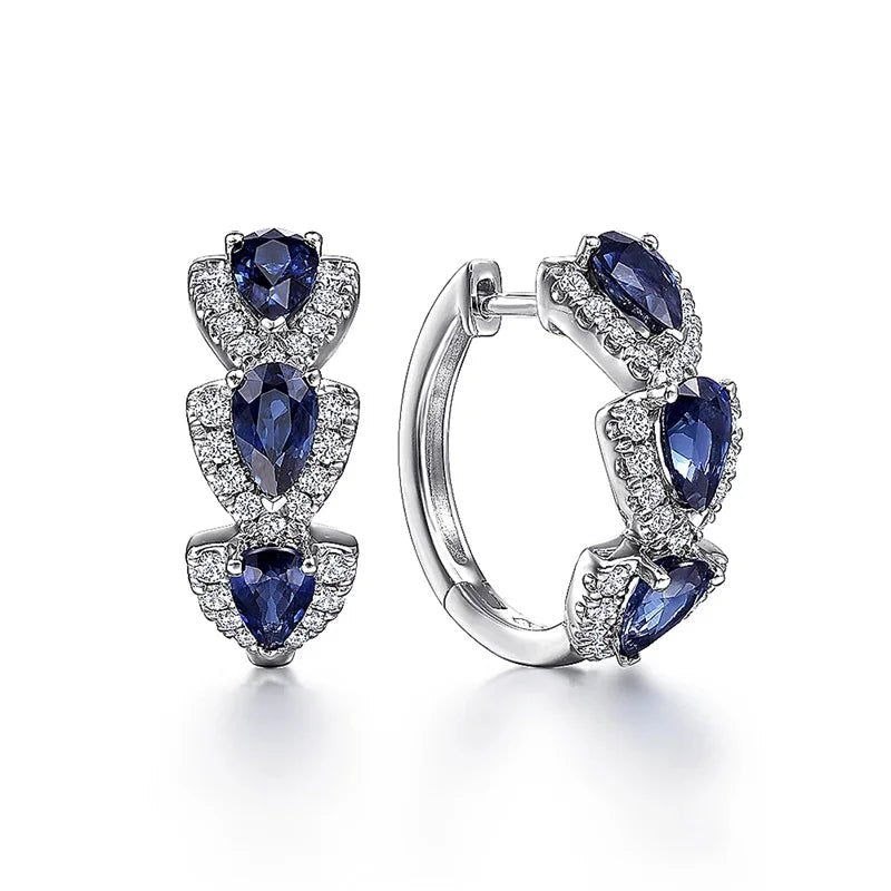 Huitan Luxury Blue Cubic Zirconia Hoop Earrings - Zariar.comHuitan Luxury Blue Cubic Zirconia Hoop EarringsZariar.comZariar.com200001034:361180#E2306E2306Huitan Luxury Blue Cubic Zirconia Hoop Earrings