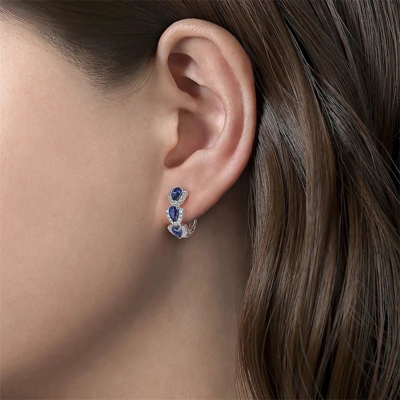 Huitan Luxury Blue Cubic Zirconia Hoop Earrings - Zariar.comHuitan Luxury Blue Cubic Zirconia Hoop EarringsZariar.comZariar.com200001034:361180#E2306E2306Huitan Luxury Blue Cubic Zirconia Hoop Earrings