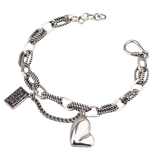 Jream Heart Bracelet - Zariar.comJream Heart BraceletZariar.comZariar.com200000226:29#Silver colorJream Heart Bracelet