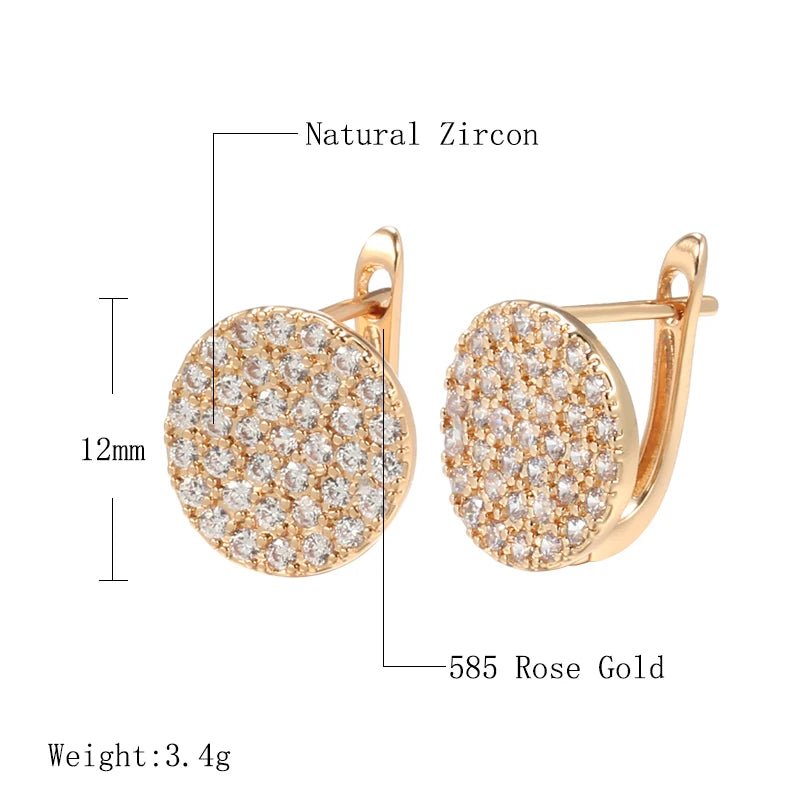 Kinel Hot 585 Rose Gold Color Earrings - Zariar.comKinel Hot 585 Rose Gold Color EarringsZariar.comZariar.com200001034:200003760Rose Gold ColorKinel Hot 585 Rose Gold Color Earrings