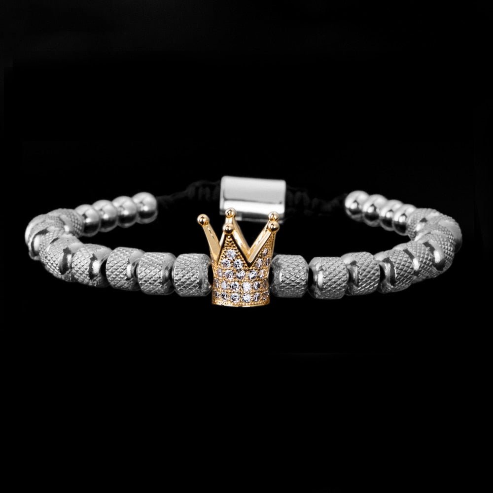 Luxury Crown Men Bracelet - Zariar.comLuxury Crown Men BraceletZariar.comZariar.com200001034:1433145302#CZ Crown CCZ Crown CLuxury Crown Men Bracelet