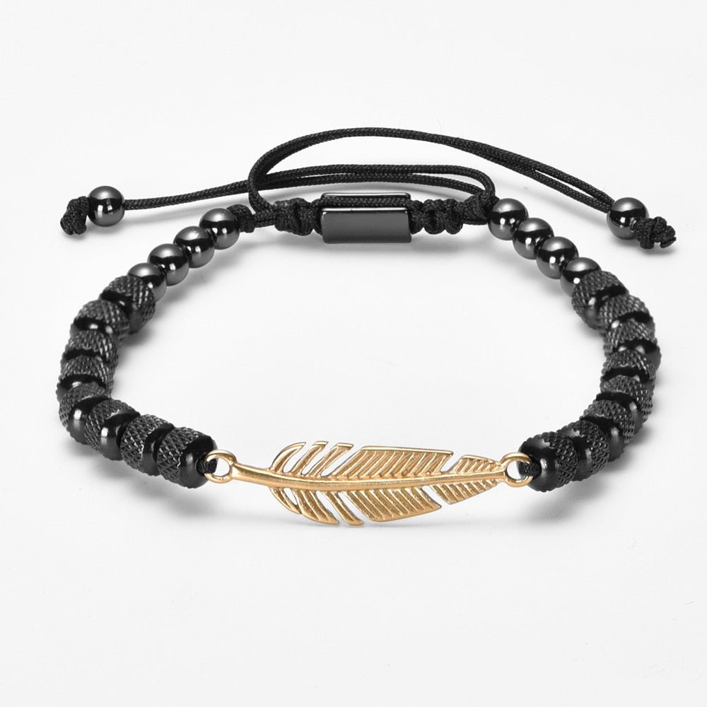 Luxury Crown Men Bracelet - Zariar.comLuxury Crown Men BraceletZariar.comZariar.com200001034:200003757#Feather blakc goldFeather blakc goldLuxury Crown Men Bracelet