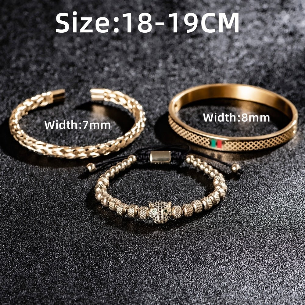 Luxury Handmade Braiding Bracelet - Zariar.comLuxury Handmade Braiding BraceletZariar.comZariar.com200001034:203027829#Silver Set ASilver Set ALuxury Handmade Braiding Bracelet