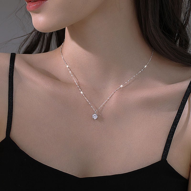 Rosalia Zircon Pendant Necklace - Zariar.comRosalia Zircon Pendant NecklaceZariar.comZariar.com200000226:193#NK126 GoldgoldRosalia Zircon Pendant Necklace