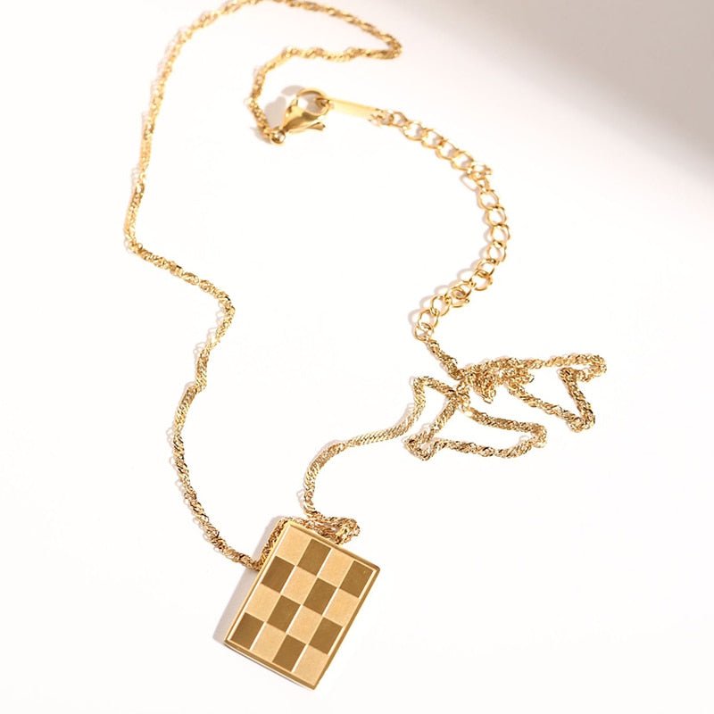 STAİNLESS STEEL Chess Pendant - Zariar.comSTAİNLESS STEEL Chess PendantZariar.comZariar.com200001034:361180#goldSTAİNLESS STEEL Chess Pendant