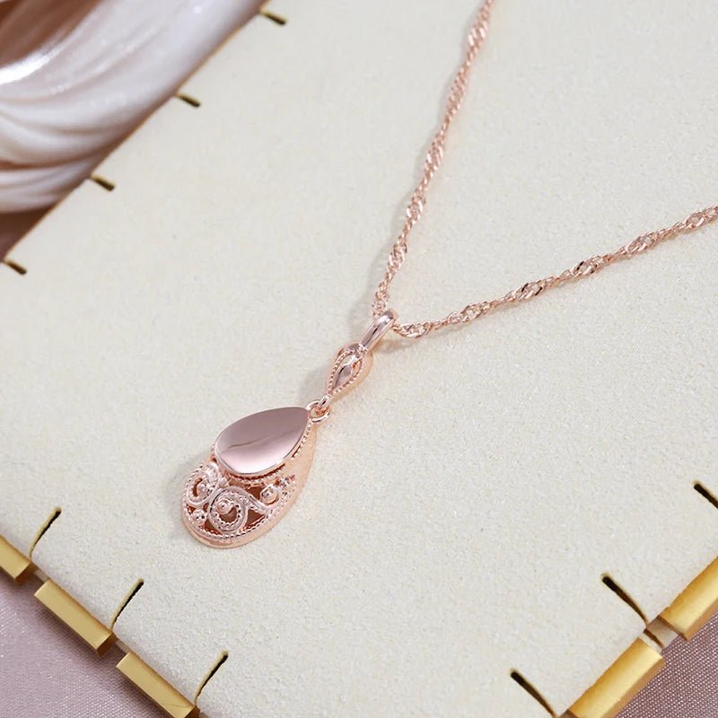 Vintage 585 Rose Gold Color Pendant Necklaces - Zariar.comVintage 585 Rose Gold Color Pendant NecklacesZariar.comZariar.com200001034:200003760;200000639:200661029;200007763:201336100Rose Gold Color50cmCHINAVintage 585 Rose Gold Color Pendant Necklaces